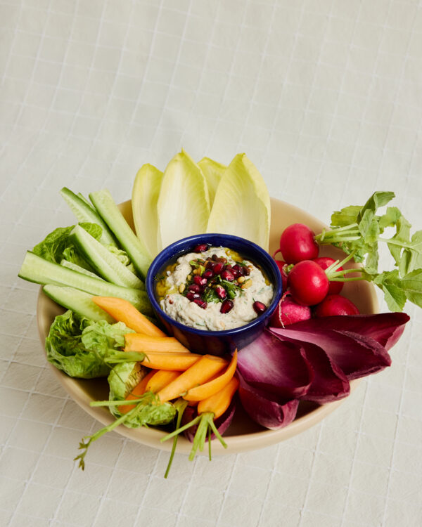 Babaganoush platter