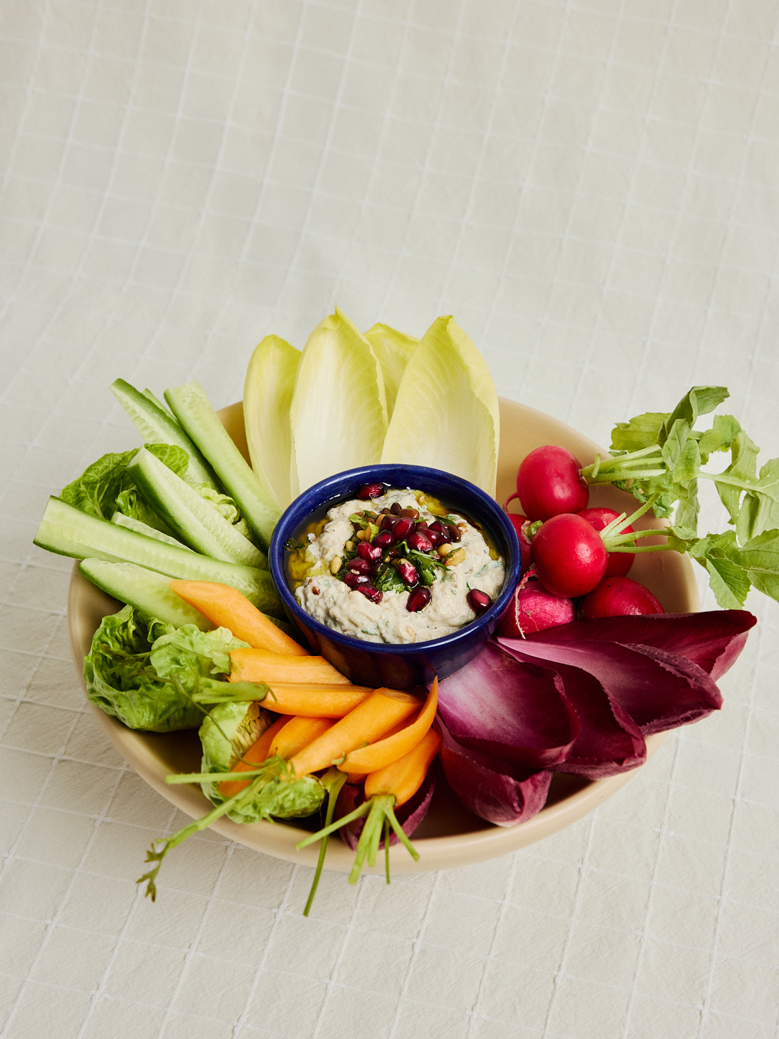 Babaganoush platter