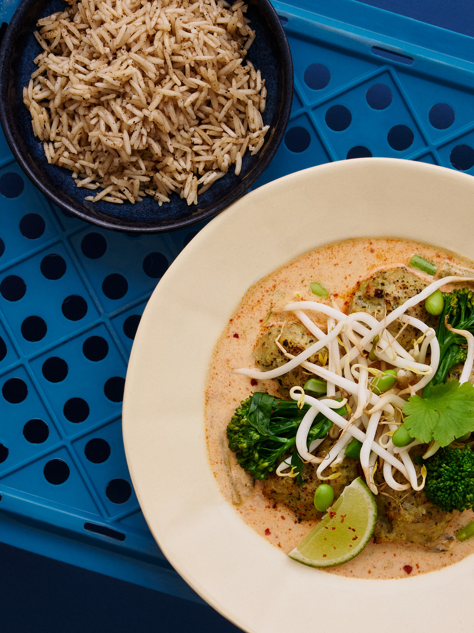 Thai coconut meatballs