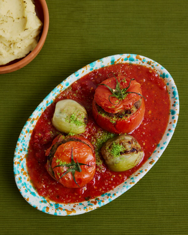 Tomates & oignons farcies
