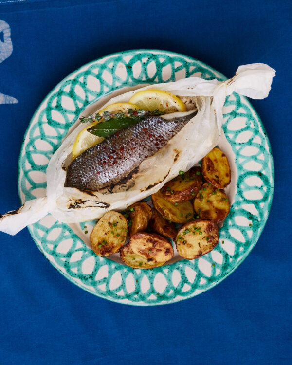 Sea bass in papillote (2p.)