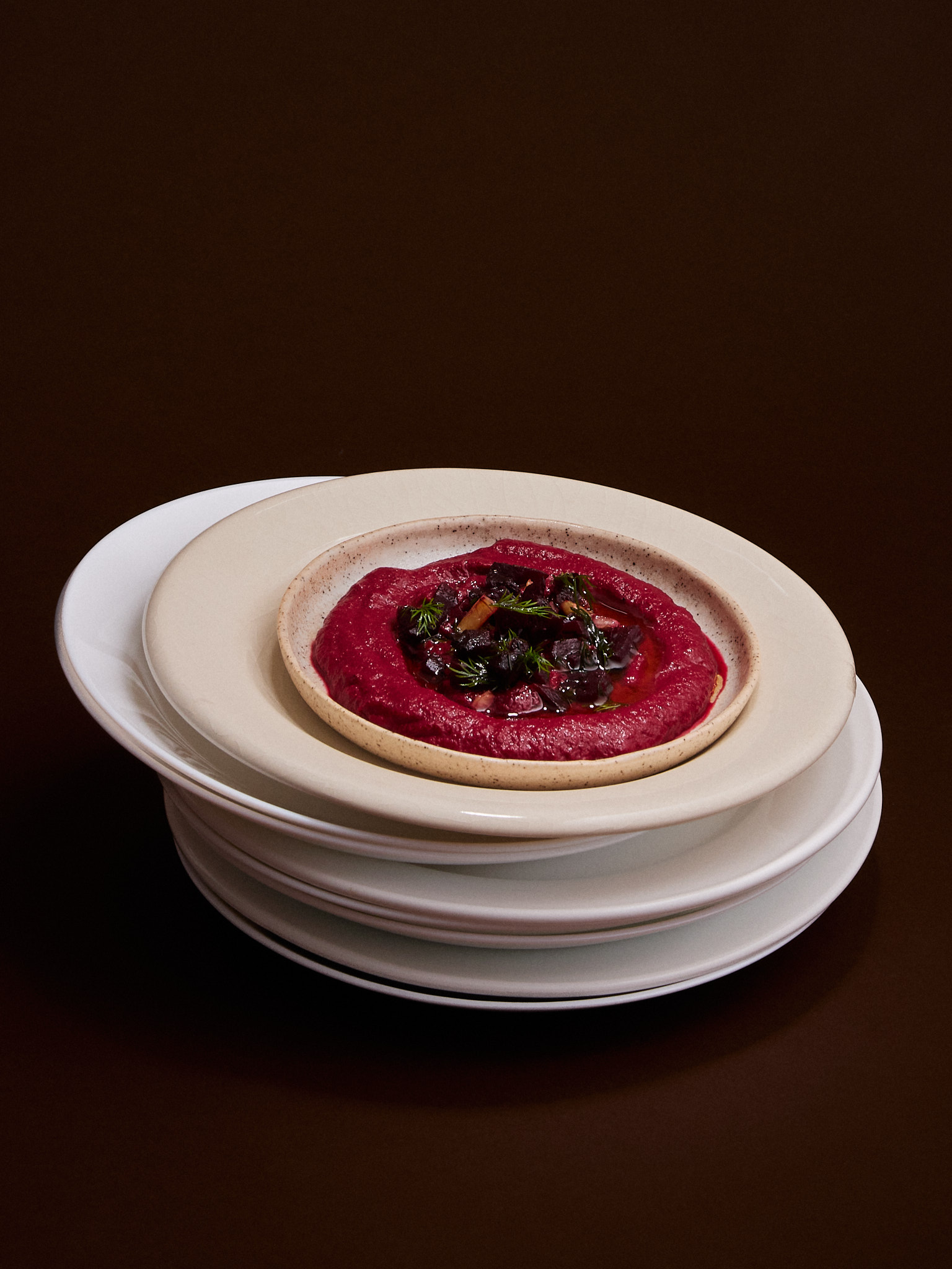 Beetroot hummus - Afbeelding 2