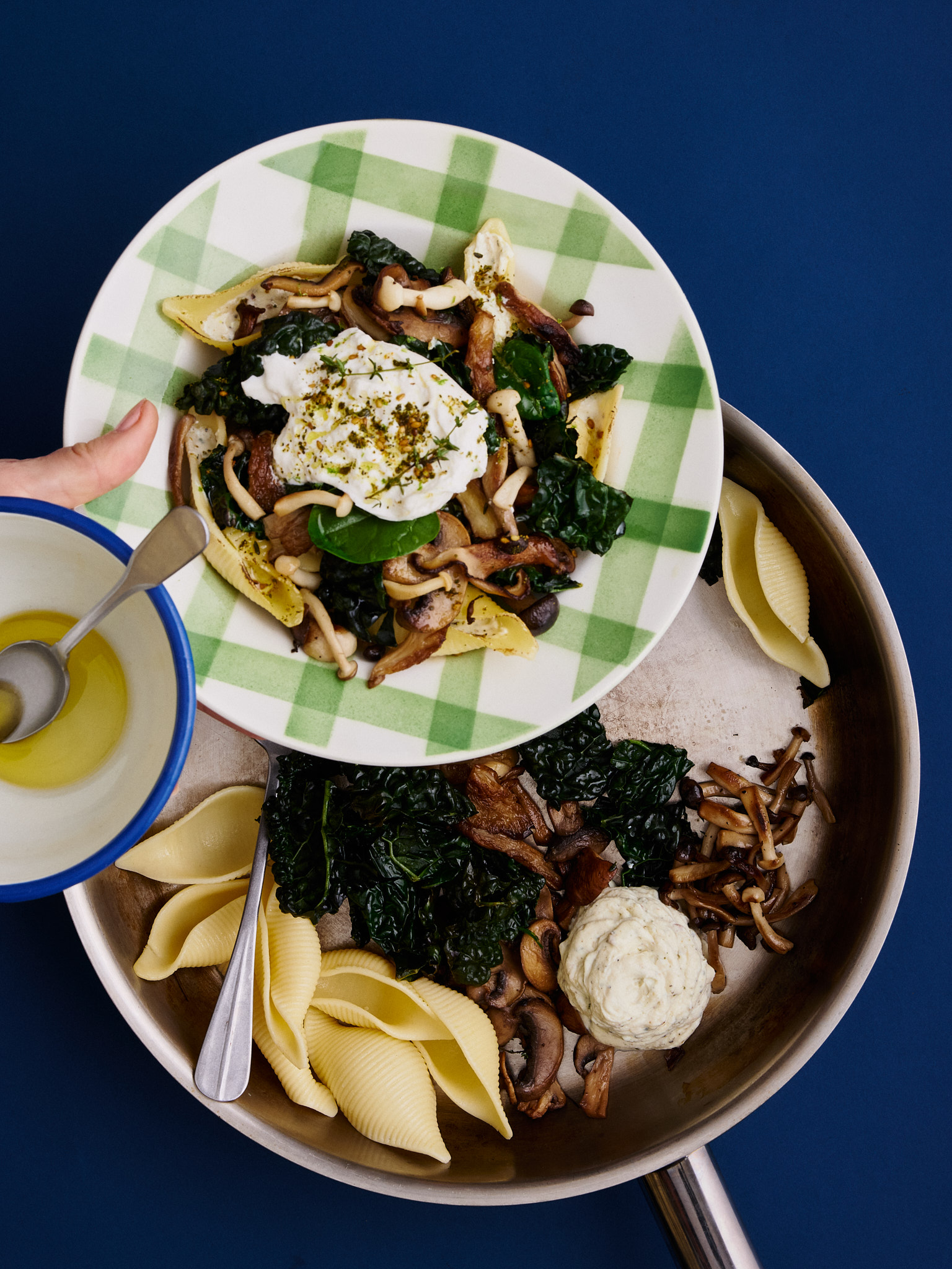 Wild mushroom pasta